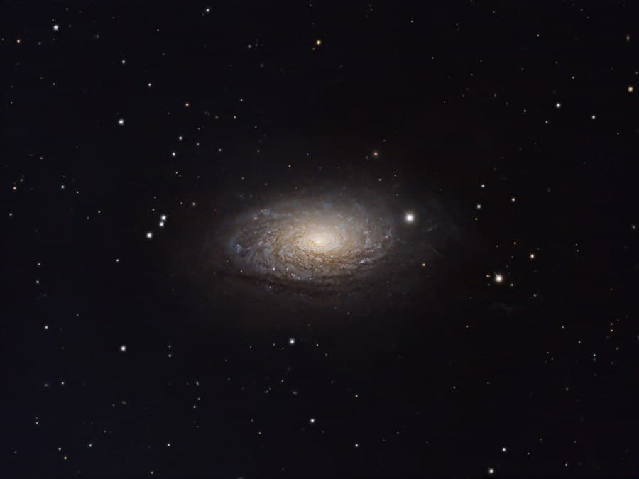 M63 / Sunflower Galaxy sky-map thumbnail